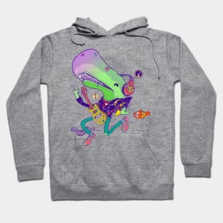 Rock whale Hoodie